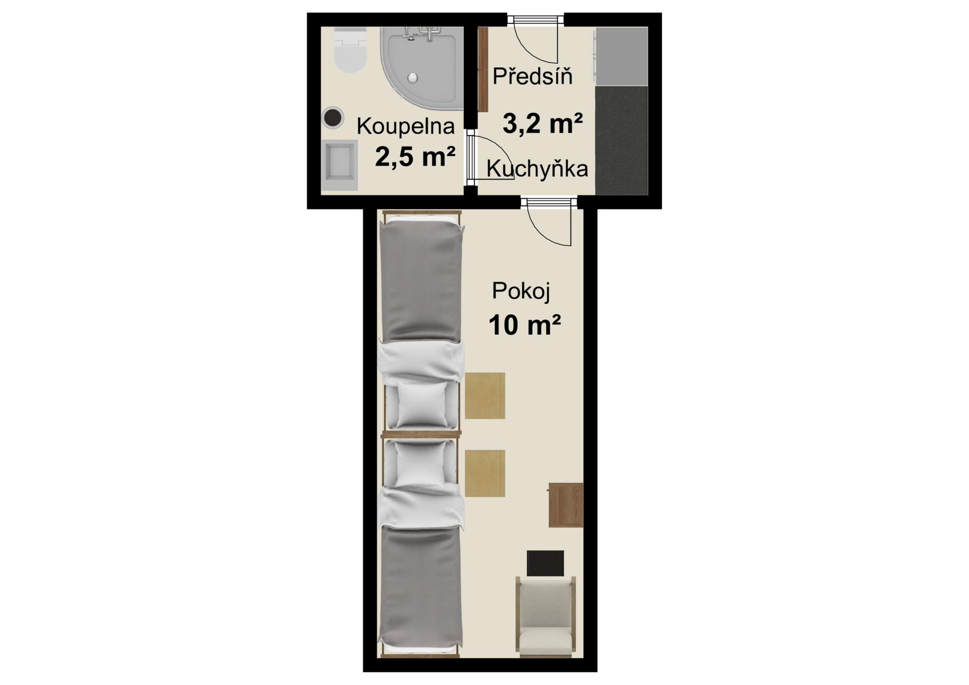Chata Markétka - studio Veverka
