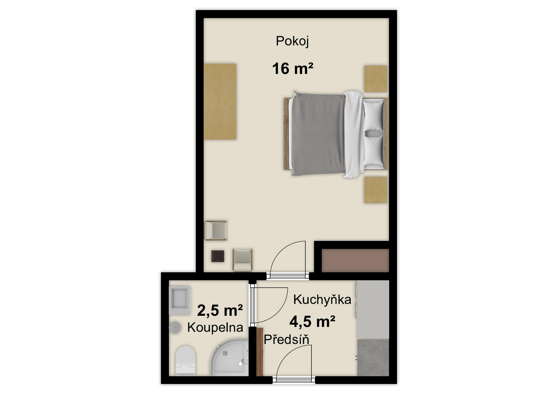 Chata Markétka - studio Liška